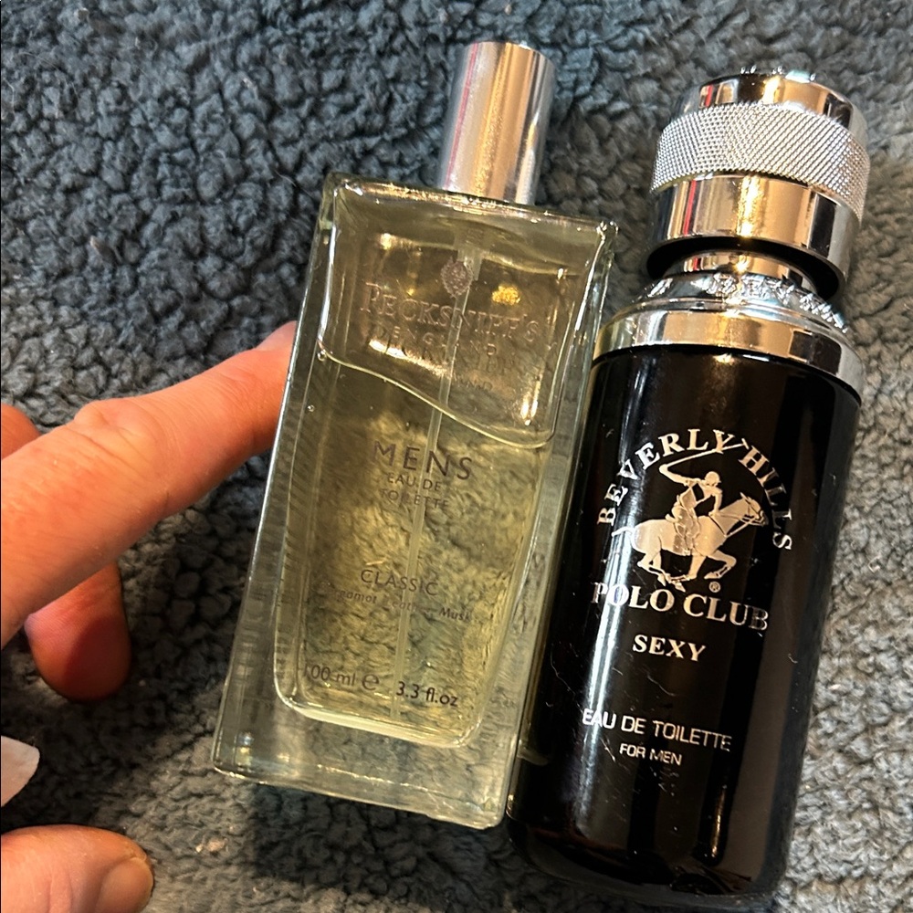 Beverly Hills Polo Club Black and Silver Eau de Toilette